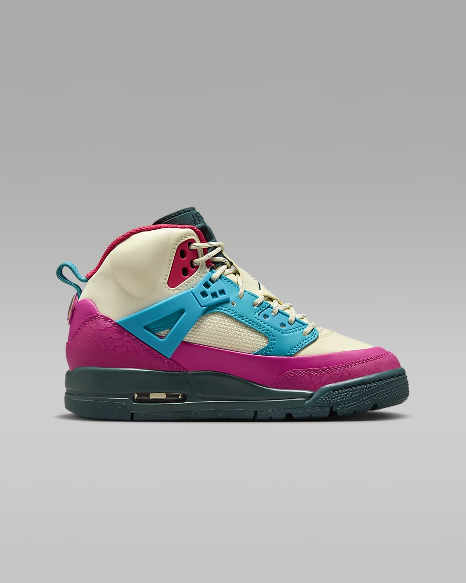Jordan spizike blue and pink hot sale